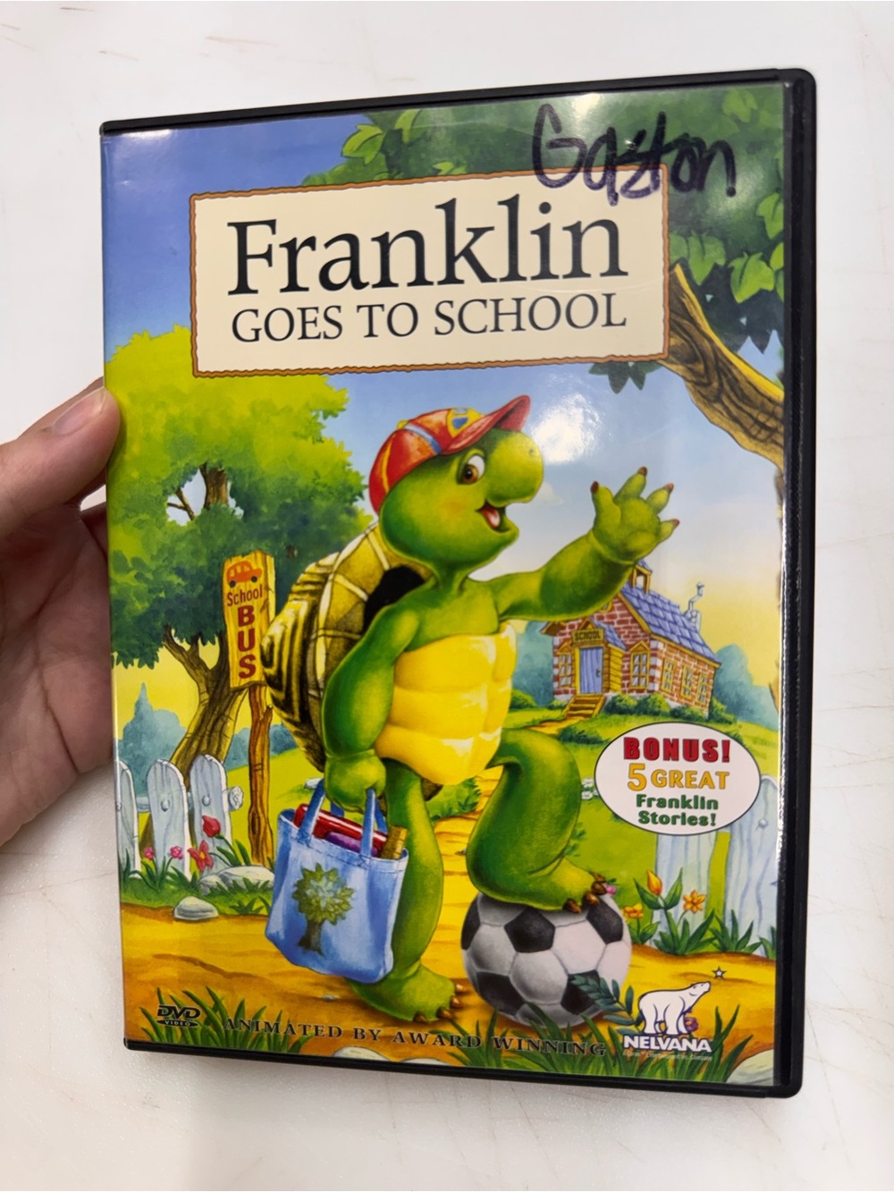 Franklin Goes to School (DVD, 2004) Disc Tested Working